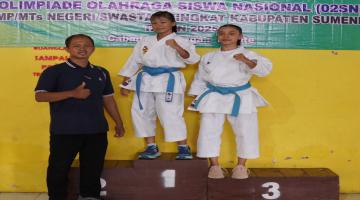 Juara 1 & 3 Karate Putri - O2SN Kab - 2025